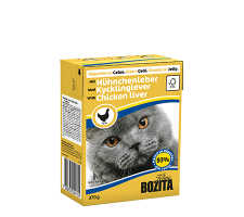 Bozita Cat su Vištienos Kepenėlėmis drebučiuose