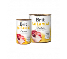 BRIT CARE Chicken Pate & Meat konservai šunims