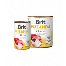 BRIT CARE Chicken Pate & Meat konservai šunims