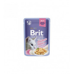 BRIT PREMIUM Cat Delicate Chicken Jelly konservai katėms