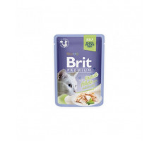 BRIT PREMIUM Cat Delicate Trout/Jelly konservai katėms