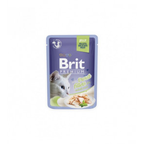 BRIT PREMIUM Cat Delicate Trout/Jely konservai katėms