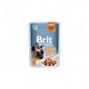 BRIT PREMIUM Cat Delicate Turkey konservai katėms