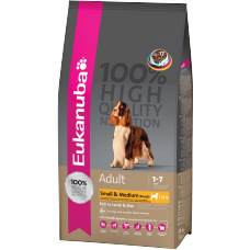 Eukanuba Adult Small & Medium Lamb & Rice